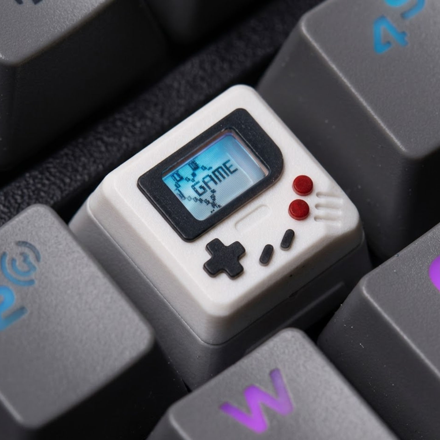 keycap Retro con 3 Diseños y Efecto RGB
